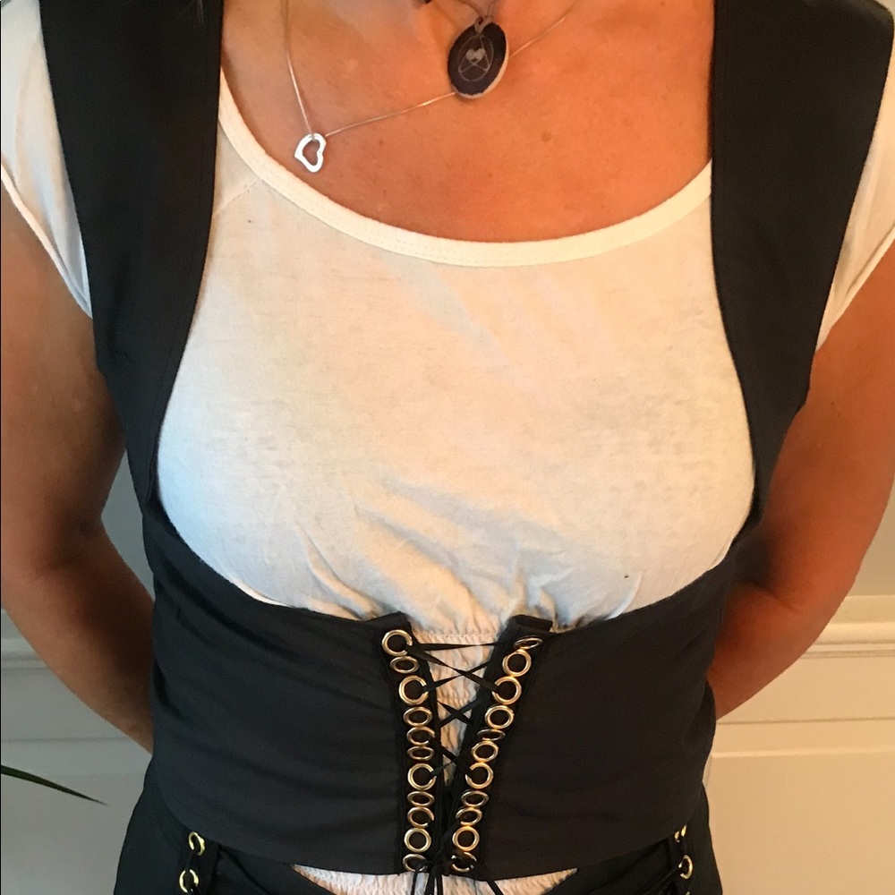 Sexy corset vest